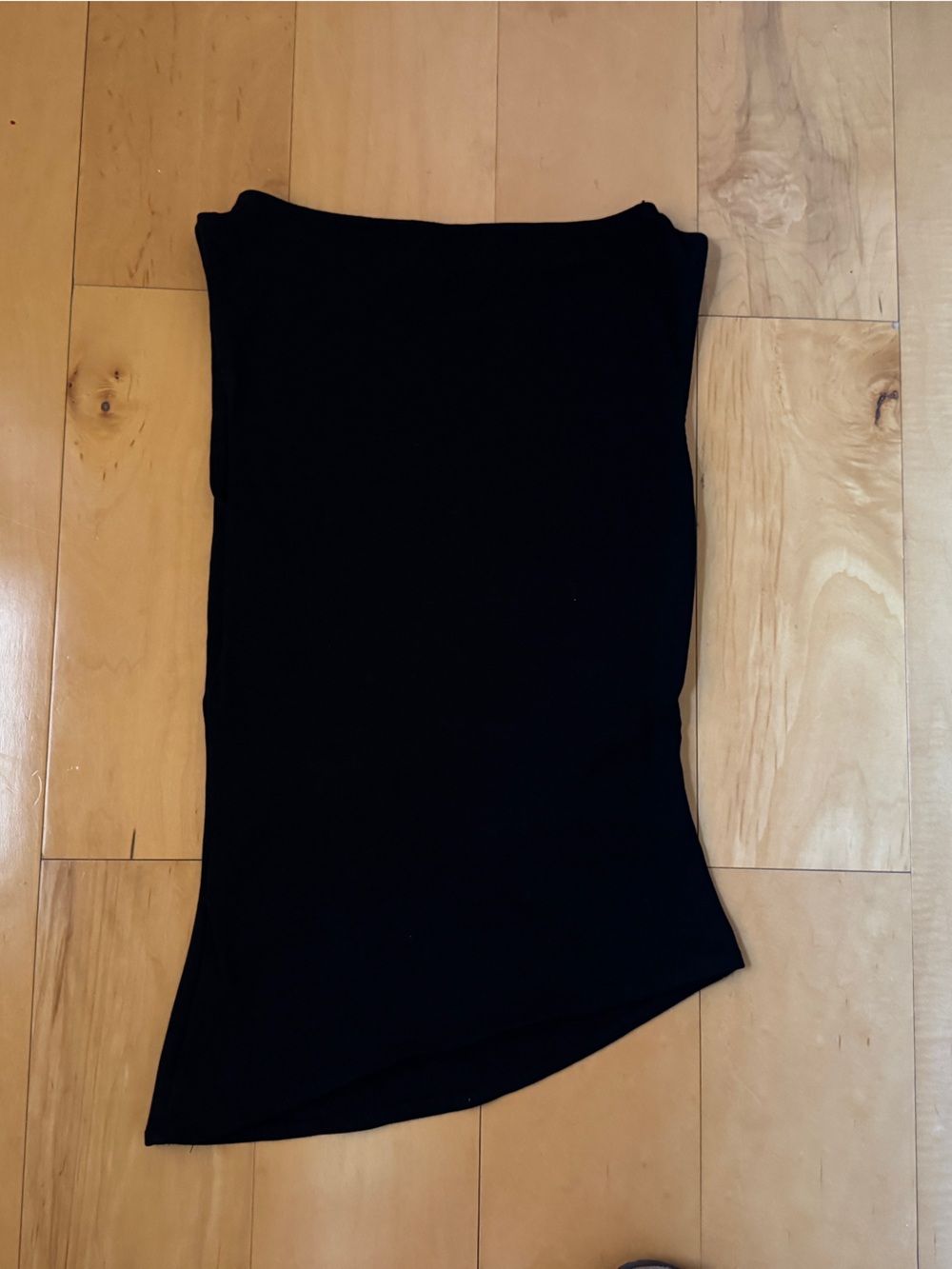 Zara Black Asymmetrical Skirt